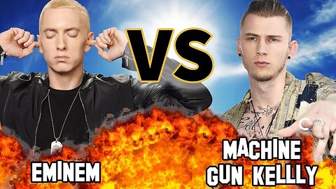 EMINEM VS. MACHINE GUN KELLY | Versus | Before They Were Famous