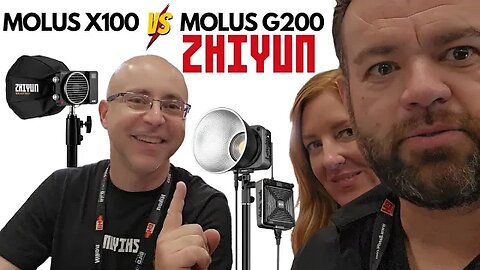 Zhiyun Molus X100 vs G200 | Studio Light Review | Art Video Productions | Louis Oliveira | B&H Photo