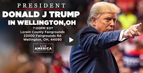 President Donald Trump Rally in Wellington, OH