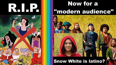 Woke Snow White DISASTER by Disney, race swapping on steroids!