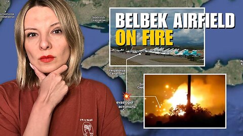 CRIMEA MASSIVE ATTACK: BELBEK AIRFIELD ON FIRE & ROBERT FICO ATTEMPT