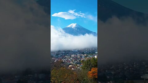 Magical Fuji mountain and Relaxing moment! Full video coming soon #shorts #relaxation