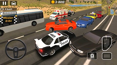 HD police vs gari game #606 police Gameplay Best Car Games Drift Gari Driving 2023 Android