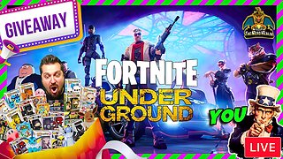 December GIVEAWAYS Now! Fortnite Underground with YOU! Let's Squad Up & Get Some Wins! 12/15/23