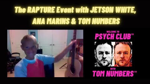 JETSON WHITE SERENADES US INTO THE RAPTURE EVENT, WITH TOM NUMBERS & ANA MARINS 💫🎵🎶🎸