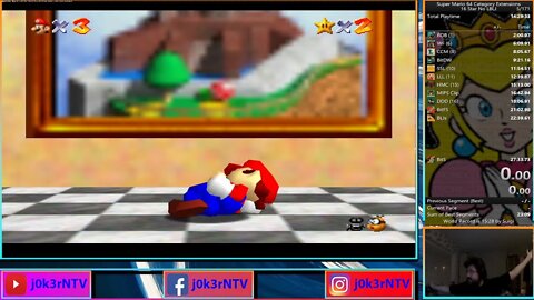 SM64 Practice for 70 star and possible 16 star runs | 16 stars PB: 27:33
