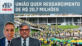 AGU pede condenação definitiva de 40 presos por atos em Brasília