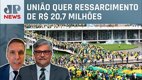 AGU pede condenação definitiva de 40 presos por atos em Brasília