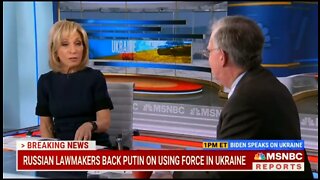 After Blaming Trump MSNBC Host Can’t Handle It When Told Biden Has Failed on Ukraine