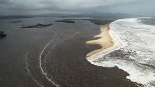 Mallacoota Inlet/Mouth 9 March 2022 flooding