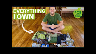 My 44 Possessions: Everything I Own Fits in My Backpack | Minimalism