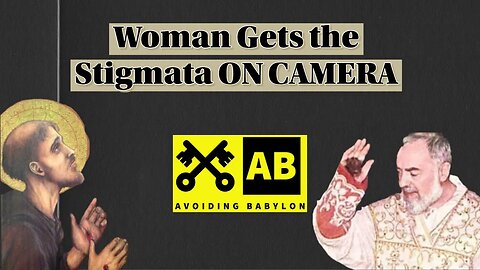 MUST WATCH!! Woman gets the Stigmata on camera