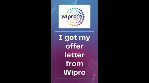 Wipro Offer Letter 2022 | Wipro elite national talent hunt 2022