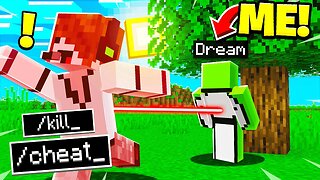 I Pretended To Be Dream In Minecraft