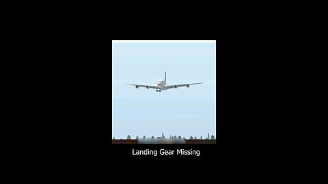 A380 Left Landing Gear Missing Emergency Landing