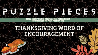 Thanksgiving Word of Encouragement