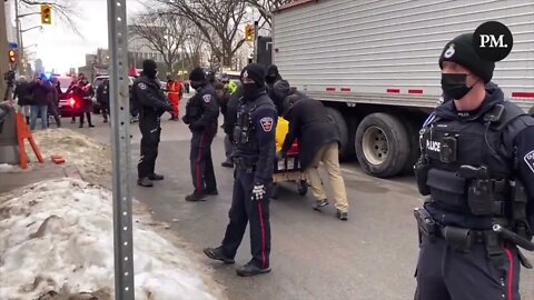 Ottawa Fuel Update - Heavy Police Presence