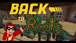 Minecraft FTB HermitPack - Back to Roots ep 3 - NPC collection and Starting Roots