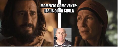 Momento comovente da terceira temporada do programa de TV Chosen - Jesus cura Shula