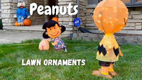 Charlie Brown Peanuts Lawn Ornaments Review