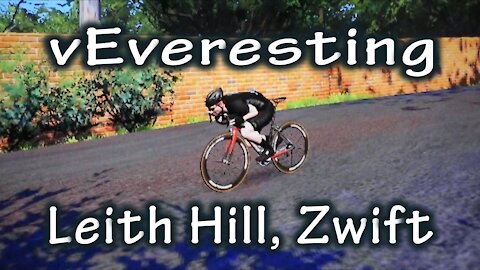 Virtual Everesting - Leith Hill, Zwift (Physical Challenge #4)