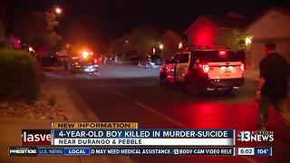 Neighbor rushed 4-year-old boy killed in murder-suicide