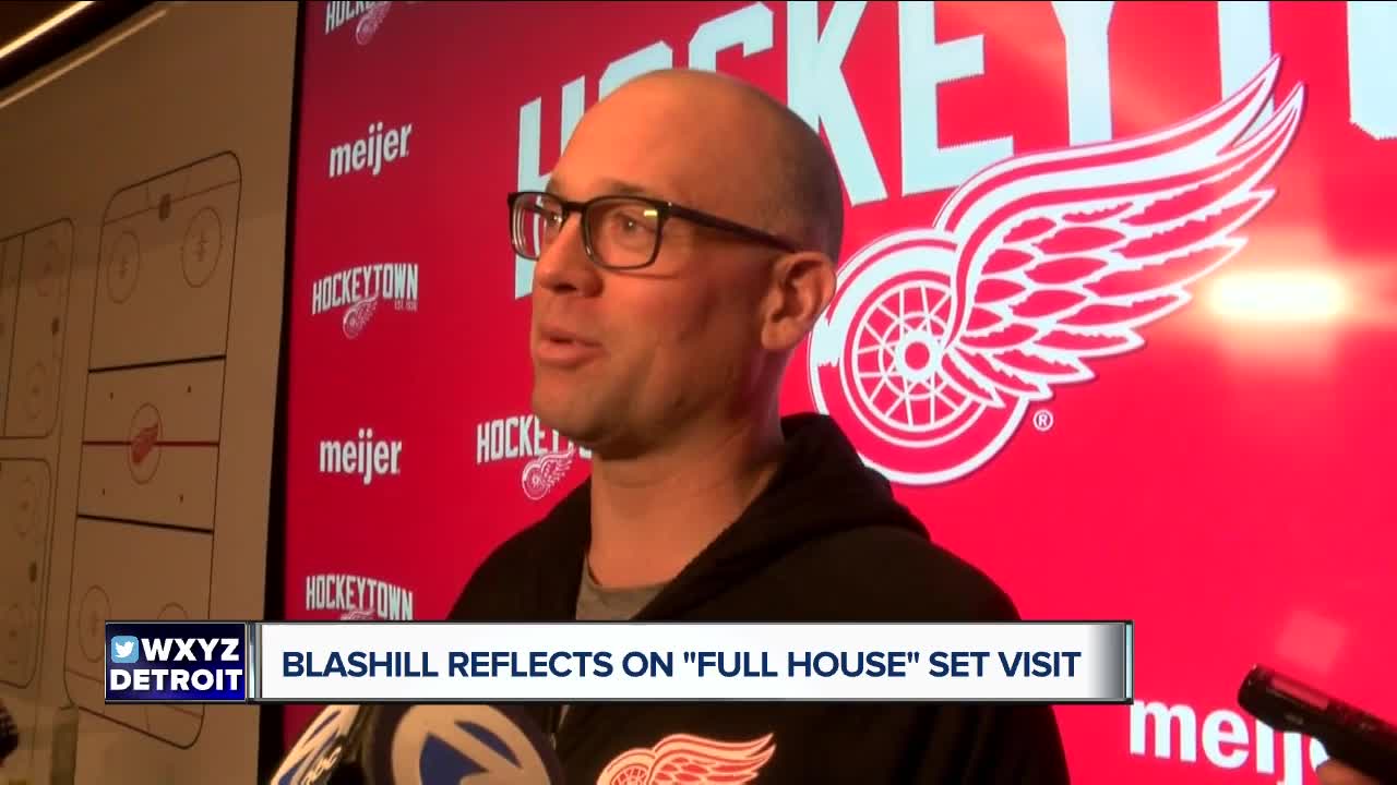 Jeff Blashill's kids were jealous he visited the Full House set