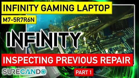 Revive Your Infinity M7-5R7R6N Gaming Notebook_ Charging Port DC Jack Replacement Guide! Part 1