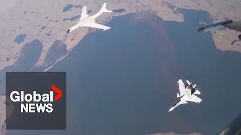 US, Canada fighter jets intercept Russian and Chinese bombers near Alaska|News Empire ✅