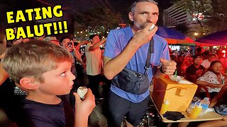 AMERICAN FAMILY Tries BALUT for the FIRST TIME in Cebu, Philippines 🇵🇭 | Pinoy Mukbang Philippines
