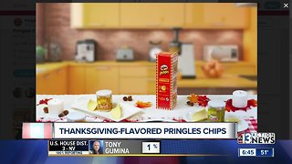 Thanksgiving-flavored Pringle chips