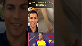 RONALDO REACTION VIDEO 😂😂😂 #shorts #ronaldo #football #messi #nymar #new #soccer