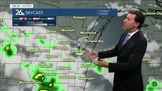Michael FIsh's NBC 26 weather forecast