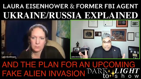 Laura Eisenhower and Former FBI Agent Reveal the Reason Behind the Ukraine/Russia Drama, and the Plan for an Upcoming Fake Alien Invasion!
