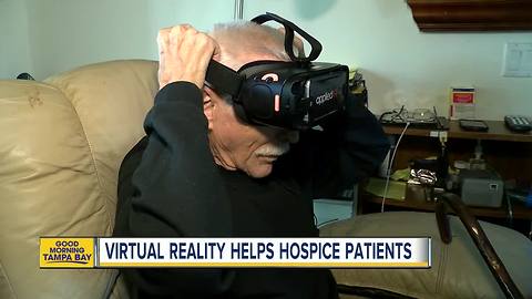 Virtual reality lets patients swim with dolphins