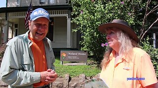 Noland House, Independence, Mo.Truman's Cousin. Travel USA, Mr. Peacock & Friends, Hidden Treasures