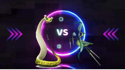 Crypto battles. 1 Season: Kung fu Panda. 5 Episode: Viper vs Mantis.