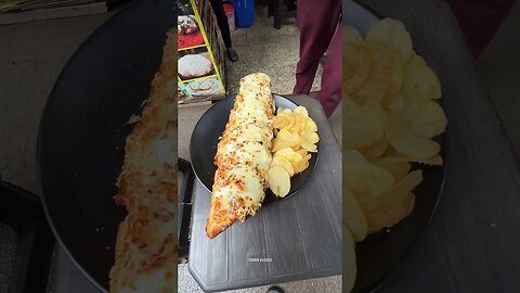 Mumbai Loaded Missile Cheese Sandwich _ Indian Street Food