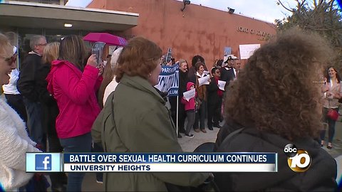 Battle over sexual health curriculum at San Diego schools