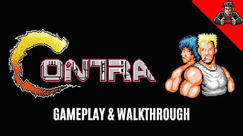 Contra (NES) Full Gameplay