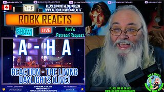 A-ha Reaction - The Living Daylights (Live) - First Time Hearing - Requested