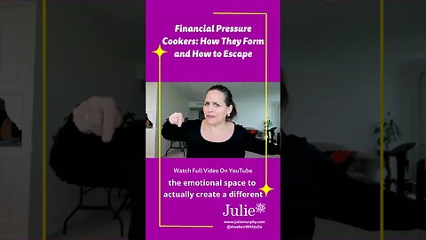 Financial Pressure Cookers: Create Space