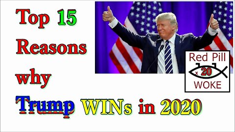 Top 15 Reasons why Trump will win in 2020 - made March 27th 2019