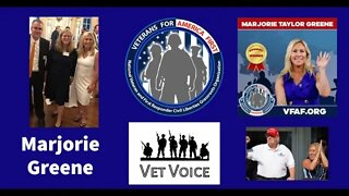 Marjorie Taylor Greene shout out to Veterans For America First - Tampa Florida July 2022