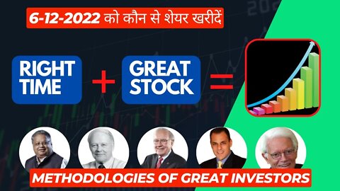 Stocks to buy on 06-12-2022 | Complete Stock Analysis