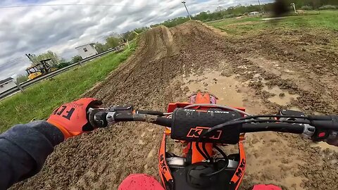Greasy First Session at Mason Motocross! (2023 KTM 450 SX-F)