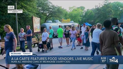 A La Carte underway at Milwaukee County Zoo