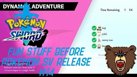 Doing Fun Stuff W/ Viewers Before Pokemon SV Release: Pokemon Sword #14