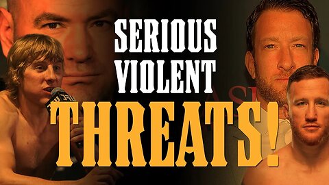 Paddy, Portnoy & Gaethje CONFLICT just ESCALATED to VIOLENT THREATS (and WORSE...)