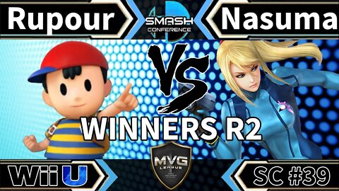 Rupour (Ness) vs. Nasuma (Zero Suit) - SSB4 Winners R2 - Smash Conference 39